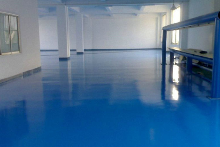 藍色環氧地坪 藍色環氧地坪